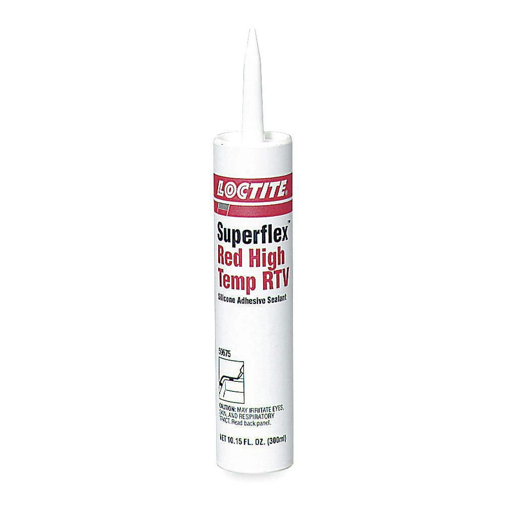 Loctite High Temperature Rtv Silicone Adhesive Sealant, 300 Ml Cartridge