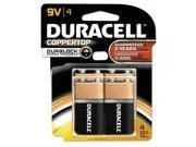 BATTERIES ALKLINE 9V 4PK