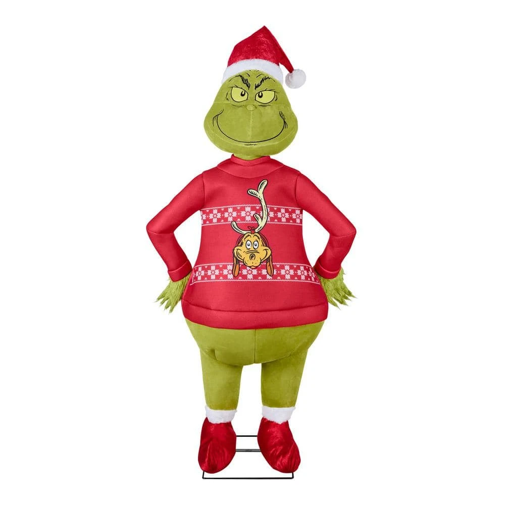 Grinch 6 Feet Animated Character In Max Ugly Sweater