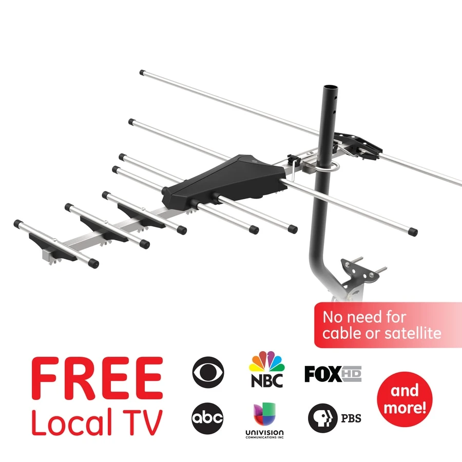 Ge Pro Outdoor Yagi Type Antenna Model 33685 For Enhanced Signal Reception