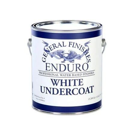1 Gallon General Finishes Gw White Enduro Water-based Sanding Sealer And Primer
