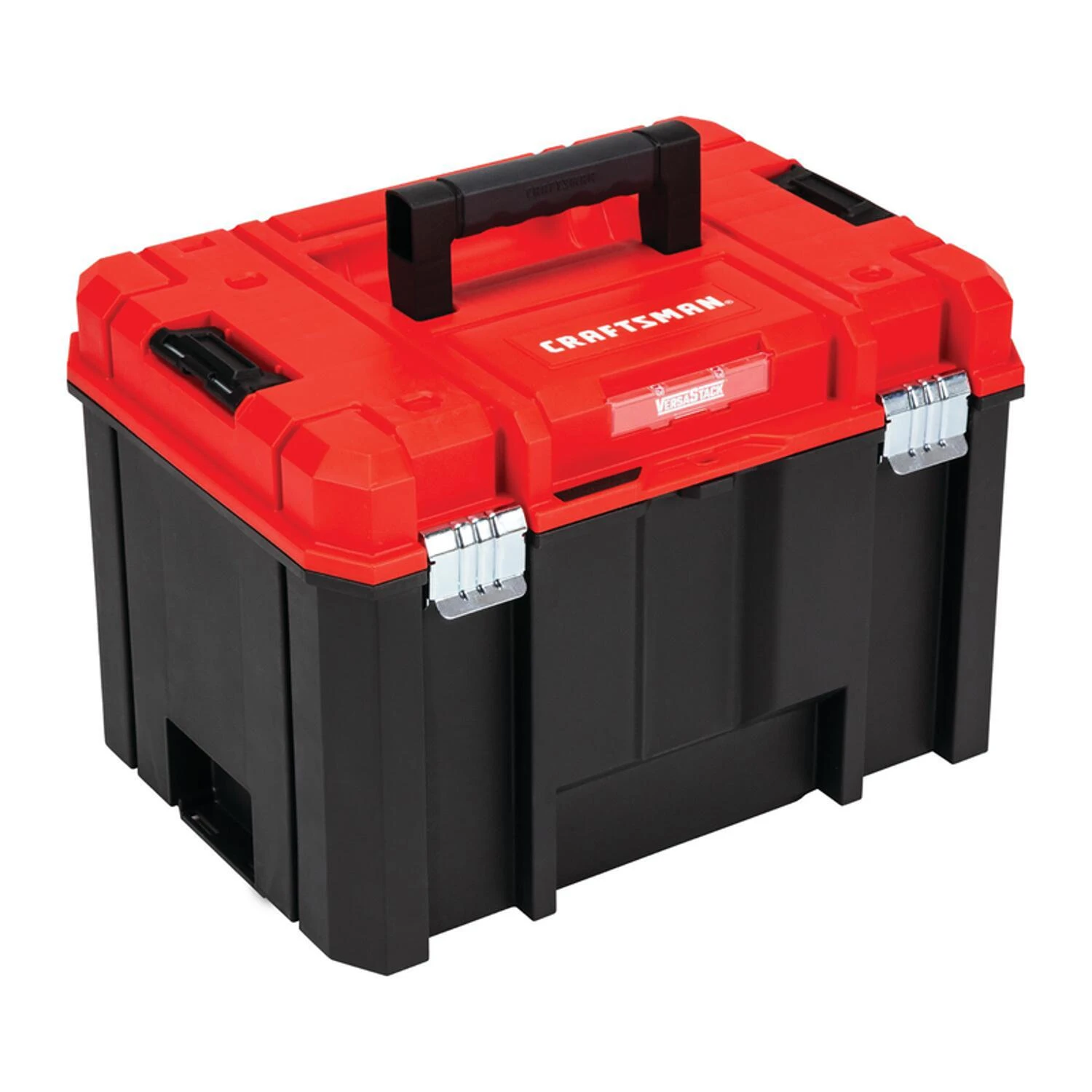 Craftsman Versastack 17 In. Deep Tool Box 1357 Cu In Black/red