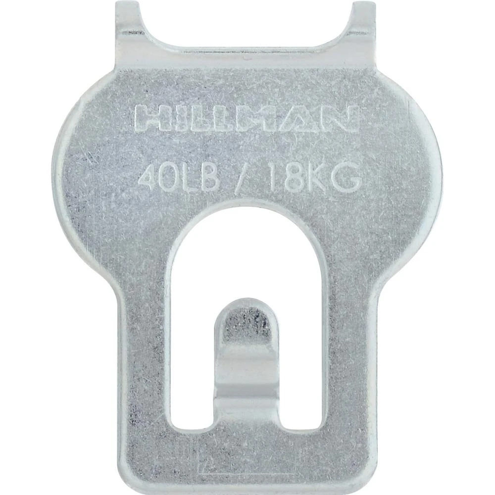 Picture Hanger, Holds 40-Lbs., 2-Pk.