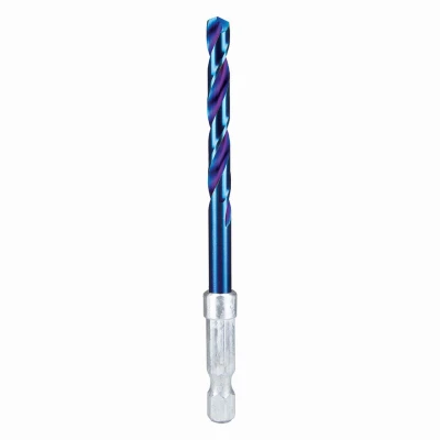 Spyder Mach-blue Impact Twist Drill Bit, 7/32 In. With 1/4" Shank