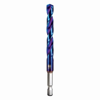 Mach-Blue Impact Twist Drill Bit, 5/16 Inch Diameter