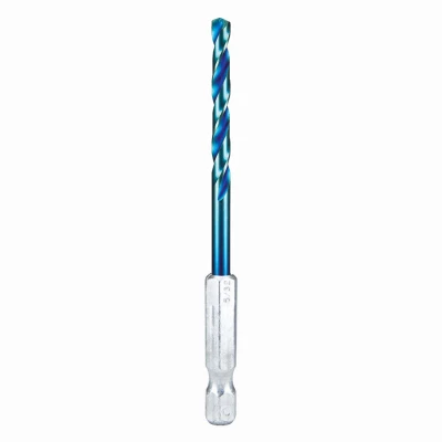 Mach-Blue Impact Twist Drill Bit 5/32 Inch High-Speed Steel