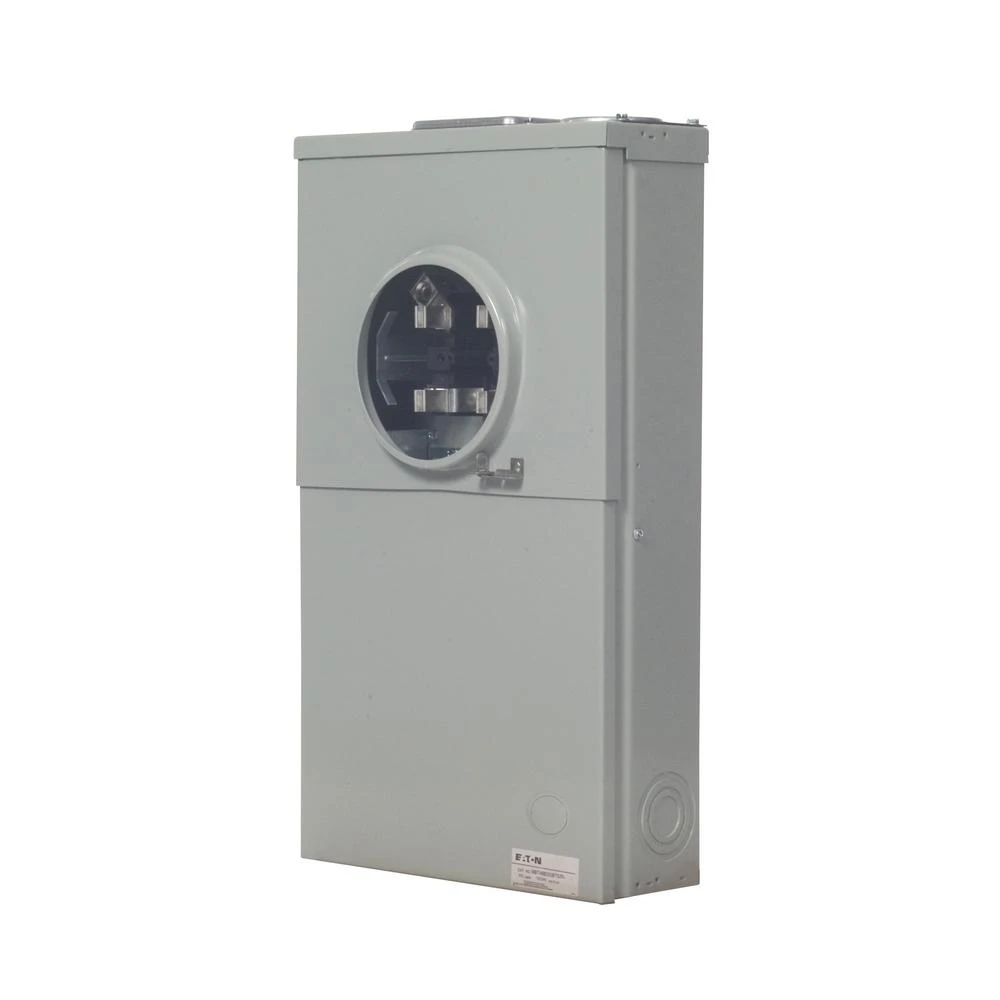 Eaton Type Br 200 Amp 4-space 8-circuit Main Breaker Load Center With Barrel Lock Provision