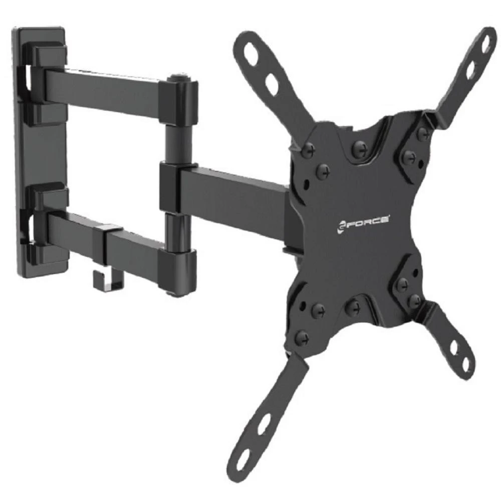 Full Motion Tilt And Swivel Dual Arm Tv Wall Mount For 13-42 Inch Led/lcd Tvs - Black