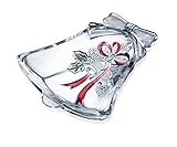 Mikasa Celebrations Holiday Bells 6-3/4-inch Bell-shaped Dish