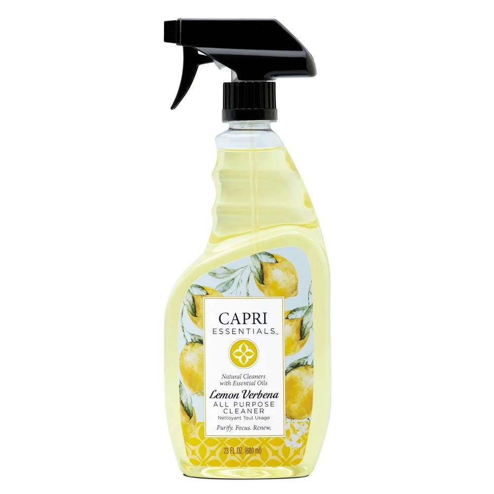 Capri Essentials Lemon Verbena All-purpose Cleaner 23 Oz Rtu Spray Model 832070