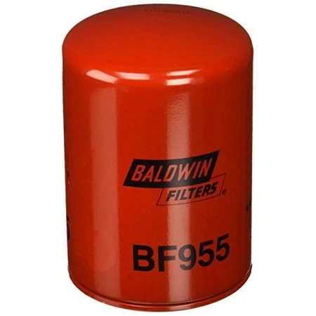 Baldwin Filters Bf955 Fuel Filter, Spin-on, 5-3/8 X 3-11/16 X 5-3/8 In