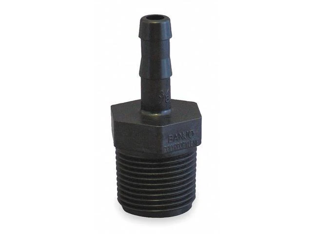 Banjo Hb150-100 Polypropylene Barbed X 1-1/2" Mnpt Adapter Fitting
