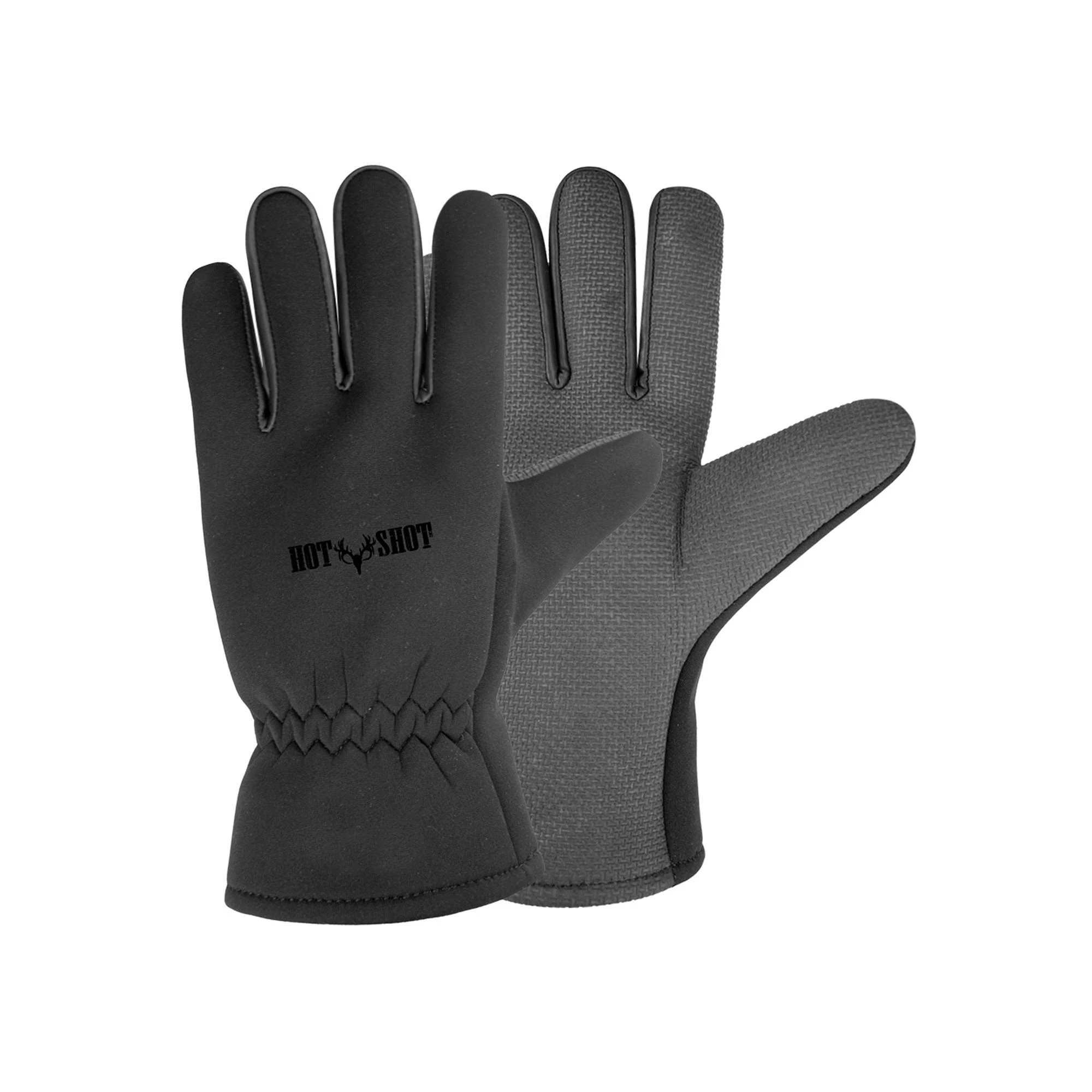 Hot Shot 00-500c-x Men's 2.0mm Full Finger Neoprene Fishing Gloves