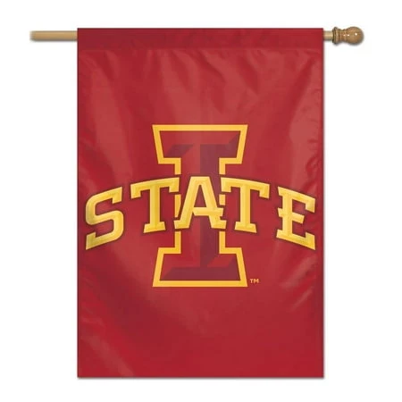 Iowa State Cyclones Vertical House Flag Outdoor Banner 28" X 40"