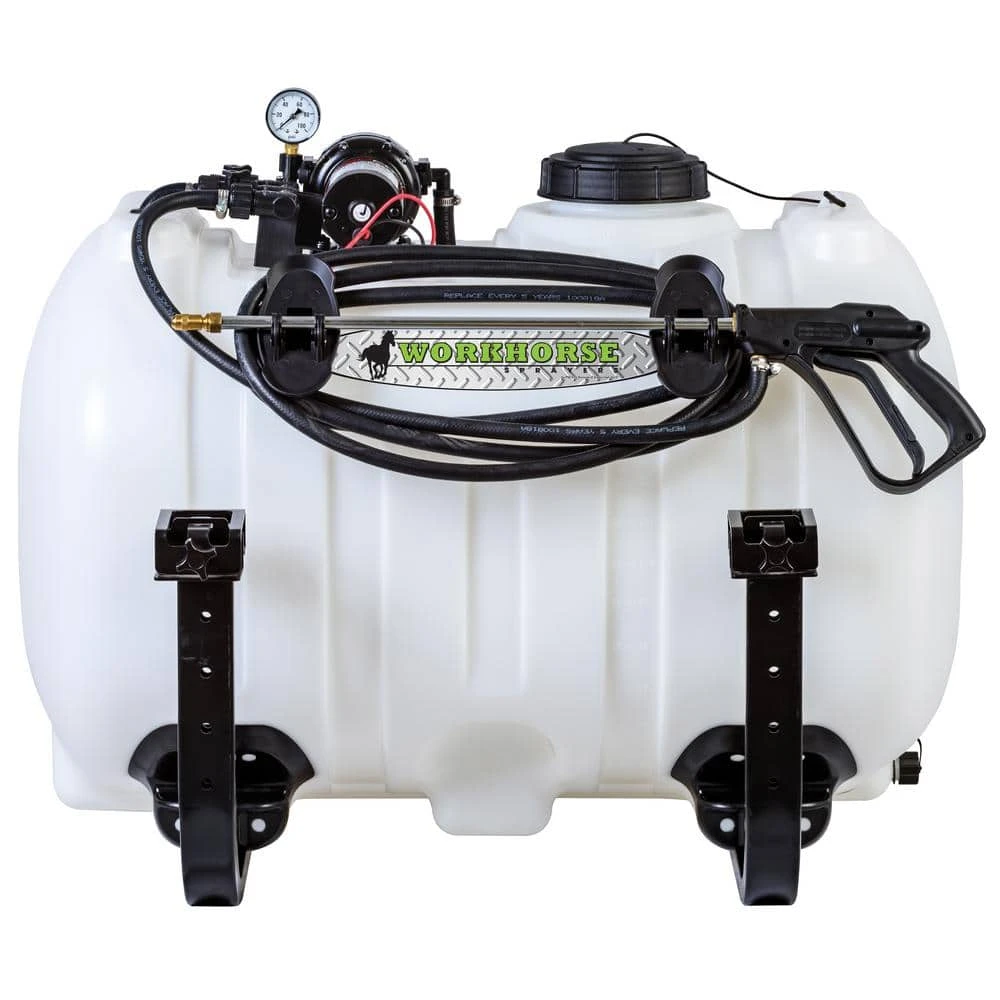 Workhorse 60 Gallon Utv Sprayer With 12-volt Boomless Hitch Mount