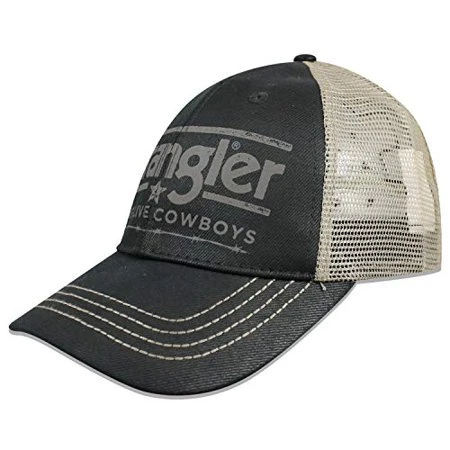 Wrangler Men's Baseball Cap Black One Size Fits Most