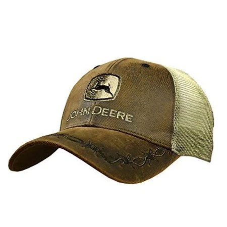 Men's John Deere Brown/tan Mesh Hat/cap Model Lp68010