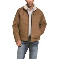 Ariat Men's Grizzly Insulated Canvas Jacket With Concealed Carry Pocket
