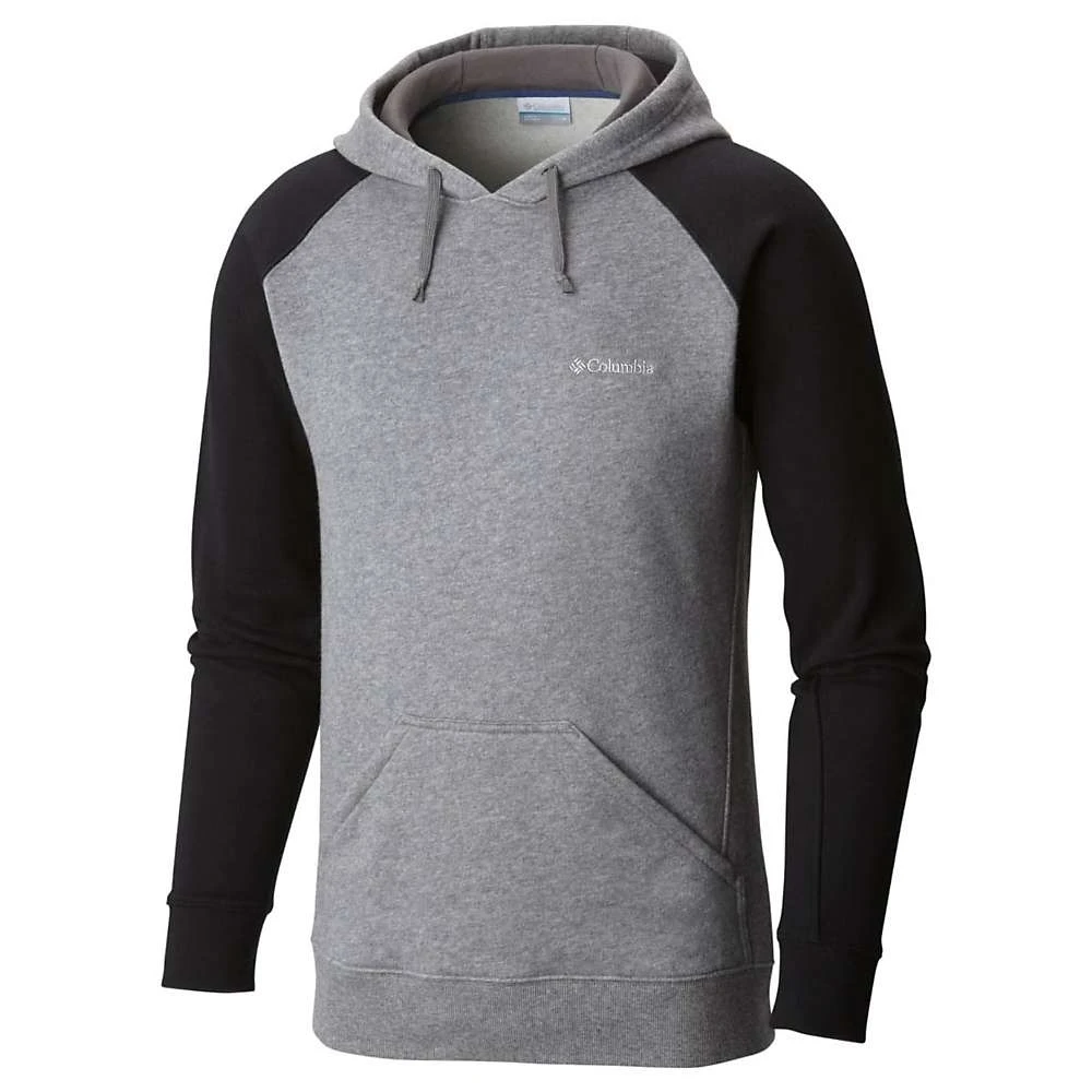 Columbia Men's Hart Mountain Ii Hoodie - Xl - Charcoal Heather And Black