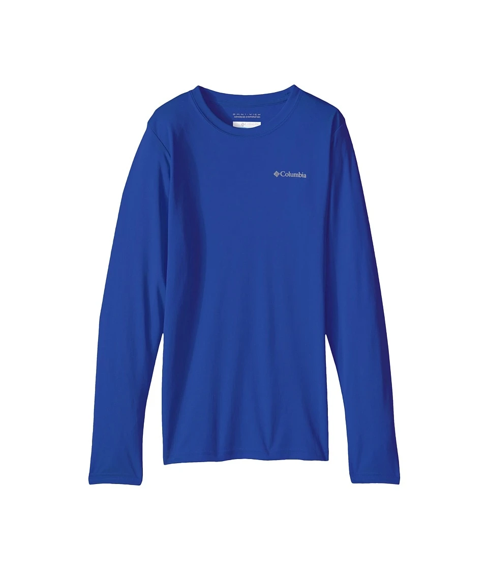 Columbia Big Boys Terminal Tackle Long Sleeve Tee, X-large (18-20), Super Blue