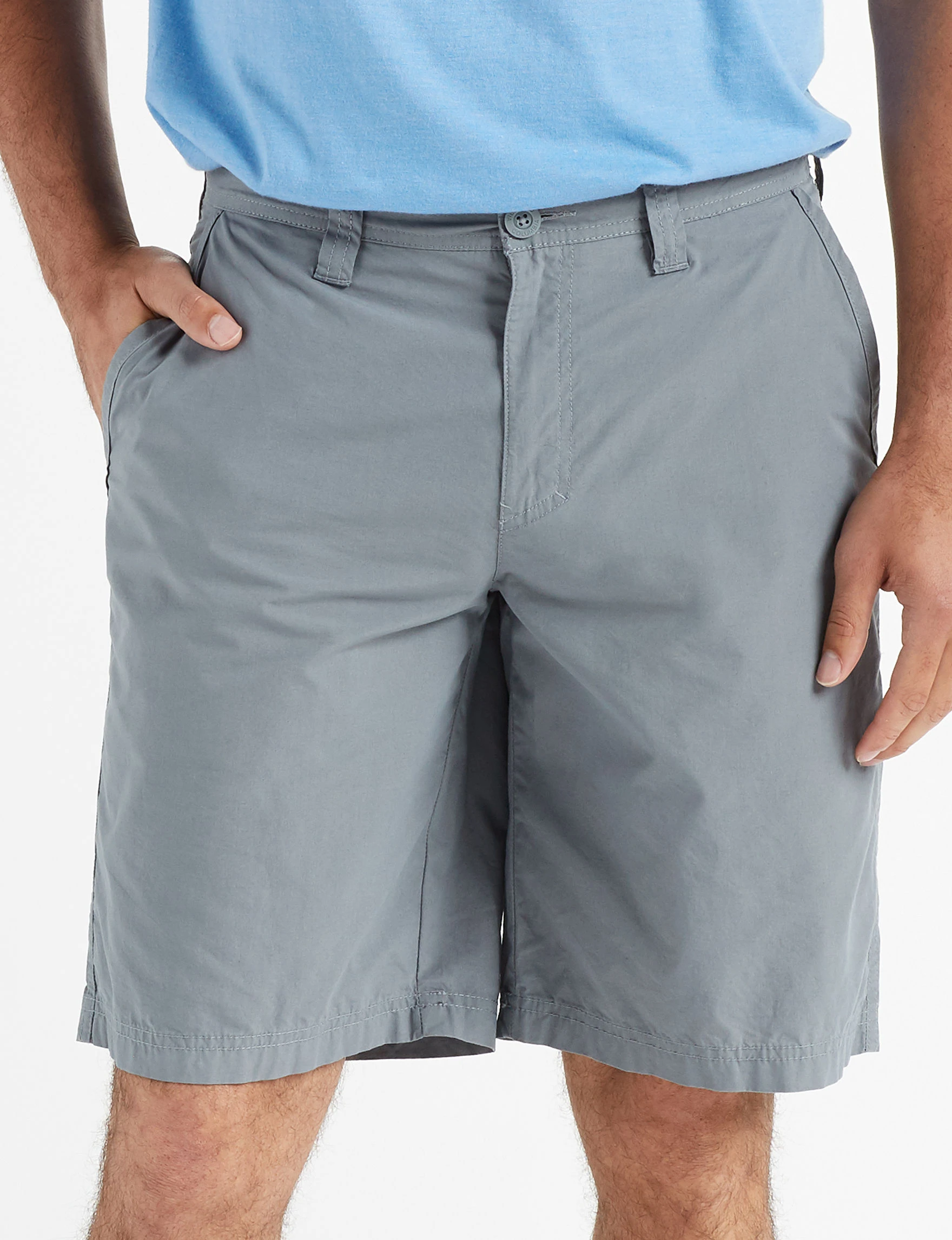 Columbia Men's Washed Out 10 Inch Short - Size 40 - Grey Ash