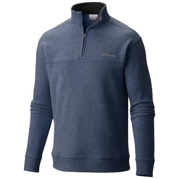 Columbia Men's Hart Mountain Ii Half Zip Pullover - Medium - Carbon Heather