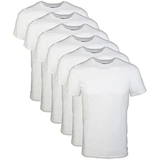 1199071 Mens Cotton Crew T-Shirt&#44; White - Extra Large - Pack of 6