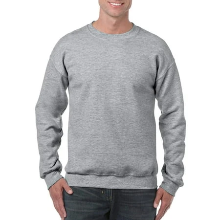 Gildan Men's Heavyblend Crew Neck Fleece Sweatshirt Style G18000