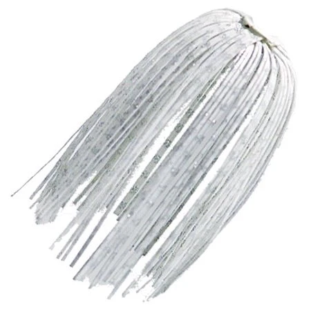 Z-MAN EZ-Skirt - White/Silver Glitter