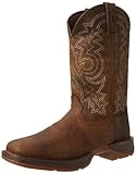 Durango Rebel Men's 11-in. Pull-on Western Boots, Size 8.5 D, Brown