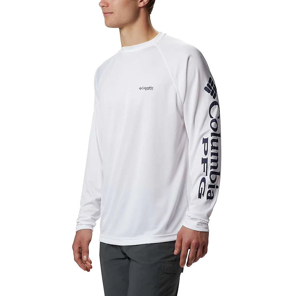 Columbia Men's Terminal Tackle Long Sleeve Shirt - Large - White/nightshade