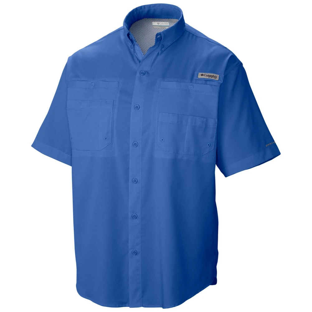 Columbia Men's Tamiami Ii Short Sleeve Shirt - Medium - Vivid Blue