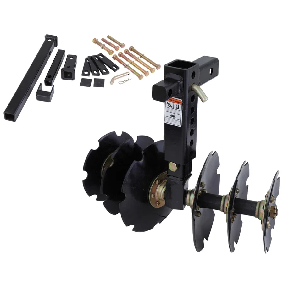 Groundhog Max 21-in Sleeve Carbon Steel Atv Disc Plow With Hitch Kit