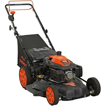 22 Inch 201cc Select Pace 6 Speed Cvt High Wheel Front Wheel Drive 3-in-1 Gas Walk Behind Self Propelled Lawn Mower