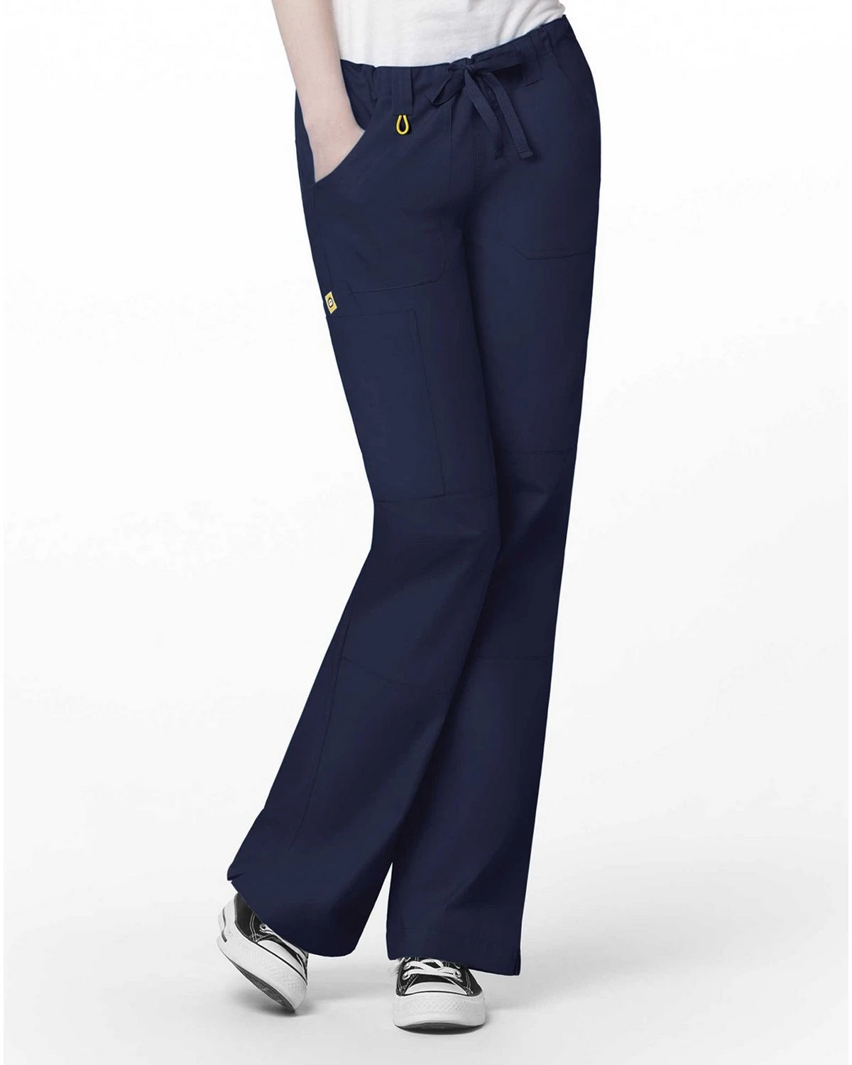Wonderwink Women's Scrub Cargo Pant 5046a Navy X-large 7 Pocket Utility