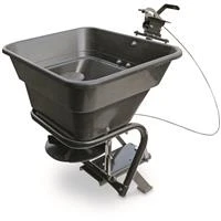Field Tuff 12v Atv Hitch-mount Receiver Spreader, 125 Lb Capacity For Grass, Seed, Fertilizer