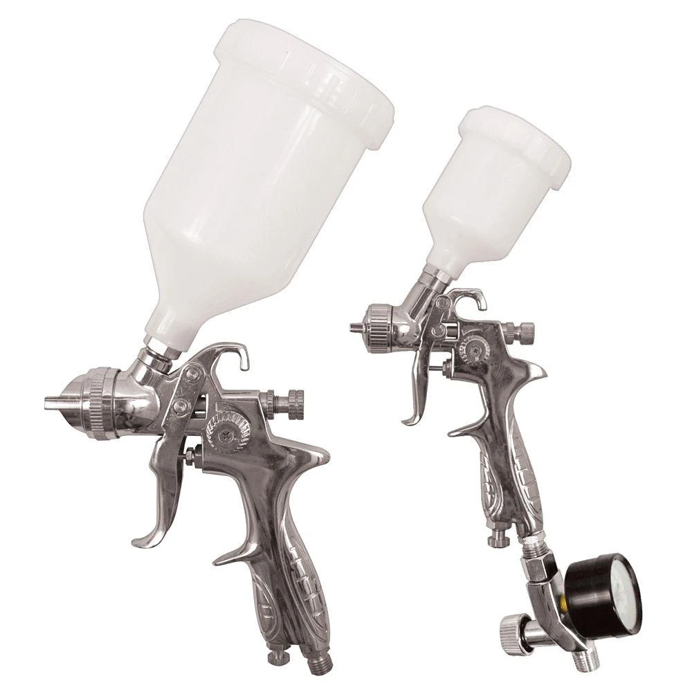 Powermate 3-piece Hvlp Gravity Feed Spray Gun Kit Model 010-0029ct