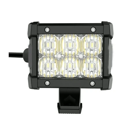 Evergear 4 Inch 18 Watt 1200 Lumens 4x4 Off-road Car Flood Light Bar With 6 Cree Leds