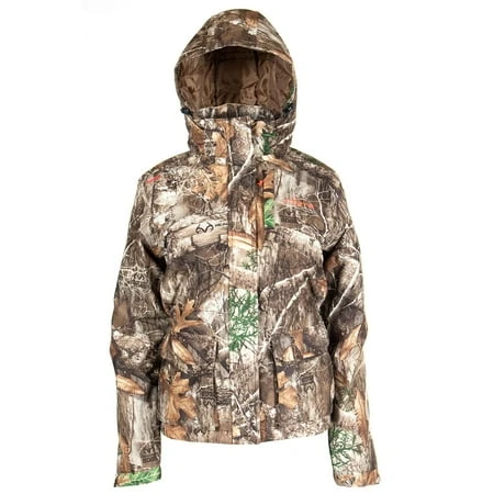 Women's Realtree Edge Camo Insulated Waterproof Midweight Hunting Parka Jacket