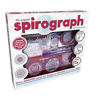 The Original Spirograph Stationery Drawing Set For Creative Art Projects