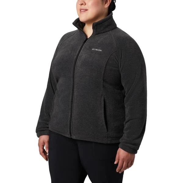 Columbia Women's Benton Springs Full Zip Fleece Jacket - Xl - Charcoal Heather