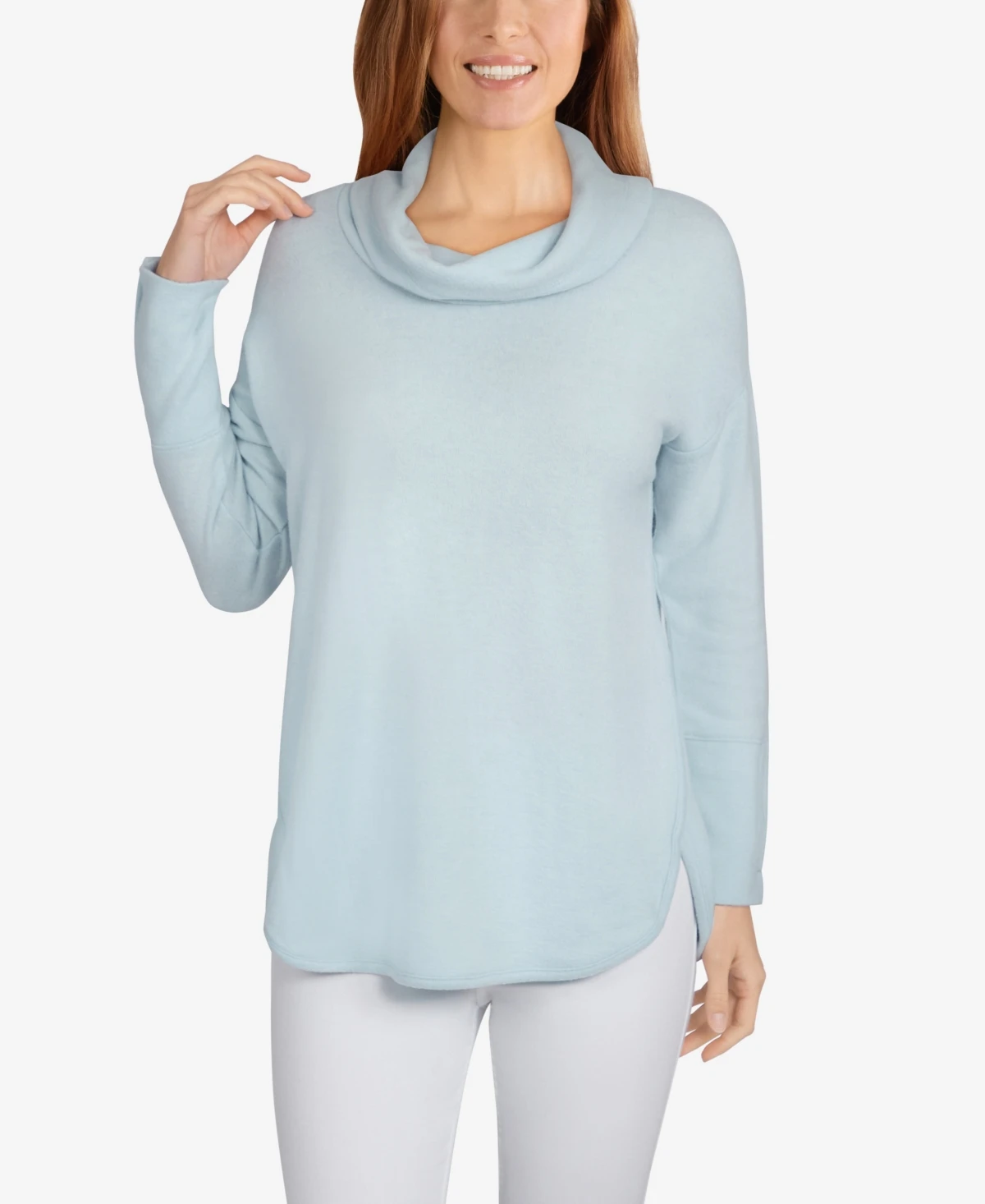 Ruby Rd. Misses Heather Knit Pullover Sweater