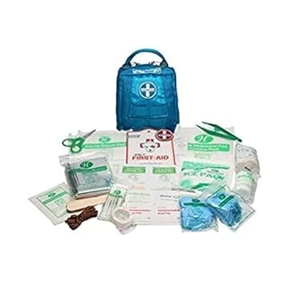 Kurgo Blue First Aid Kit For Dogs, Lightweight 0.8 Pound Emergency Supplies
