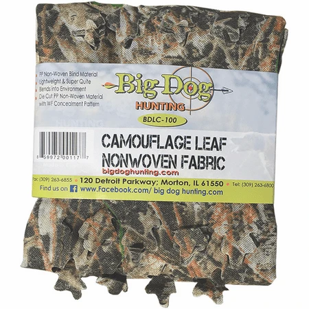 78385 Big Dog Leafy Camo Net For Outdoor Use