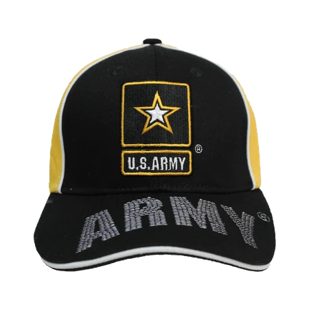 Piped Hat - Army Style, Adjustable Size, Comfortable Fit