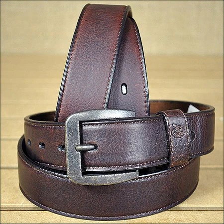 Georgia Dgb145-32 1.50 In. Dark Brown Men's Leather Work Belt Size 32