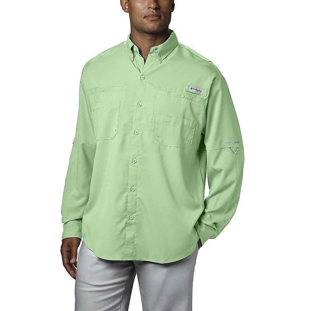 Columbia Men's Tamiami Ii Long Sleeve Shirt - Medium - Key West Color