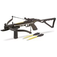 Tactical Crusader The Seeker Recurve Crossbow, 80 Lb. Draw Weight, Full Stock