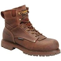 Carolina Men's 6 Inch Waterproof Composite Toe Work Boots, Brown, Size 9.5m