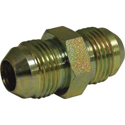Universal 359409 Hose Adapter - 0.75" M Jic X 0.5" M Pt 45 Hex